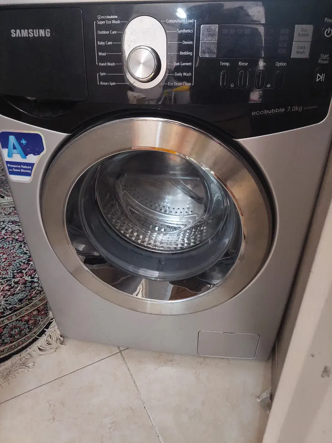 لباسشویی سامسونگ۷کیلویی|ماشین لباسشویی و خشک‌کن لباس|فسا, |دیوار
