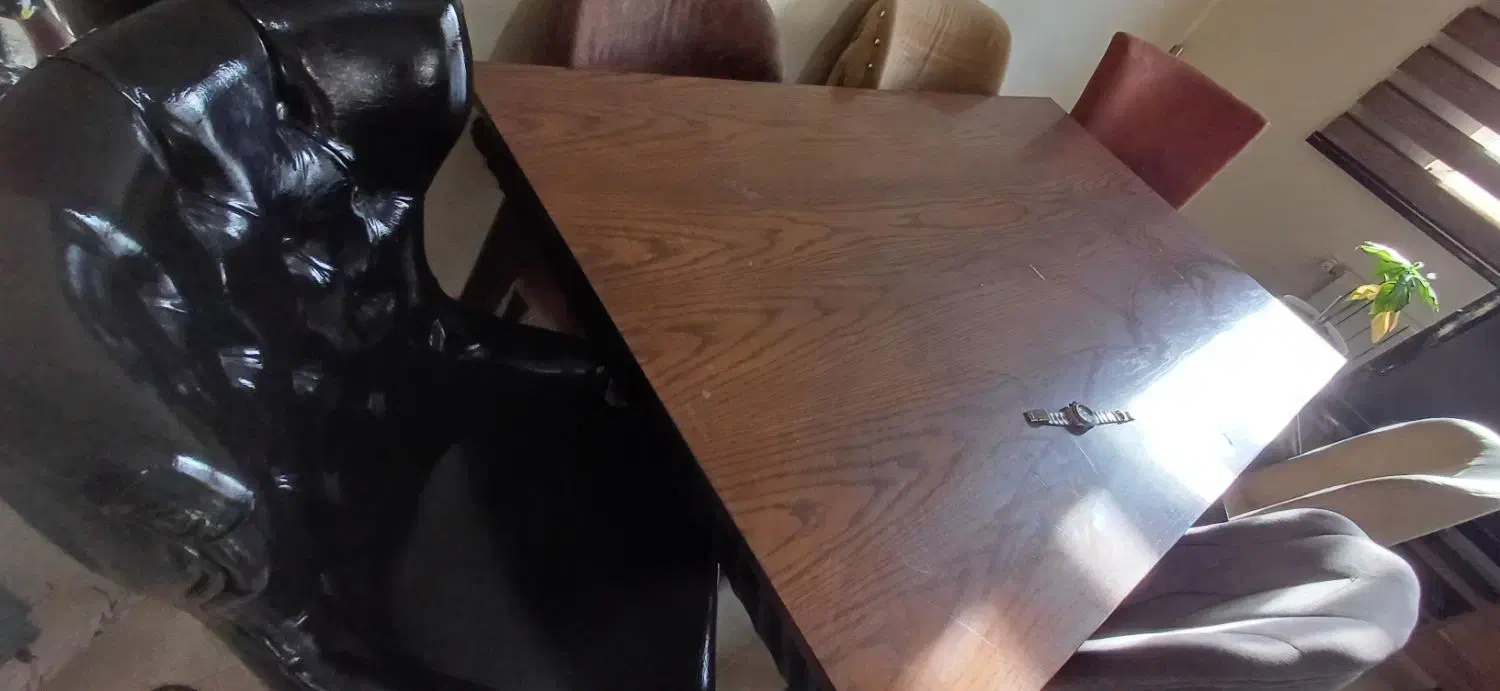 میزغذا خوری فروشی ۶ نفره|میز و صندلی غذاخوری|هشتگرد, شهرک گلها|دیوار