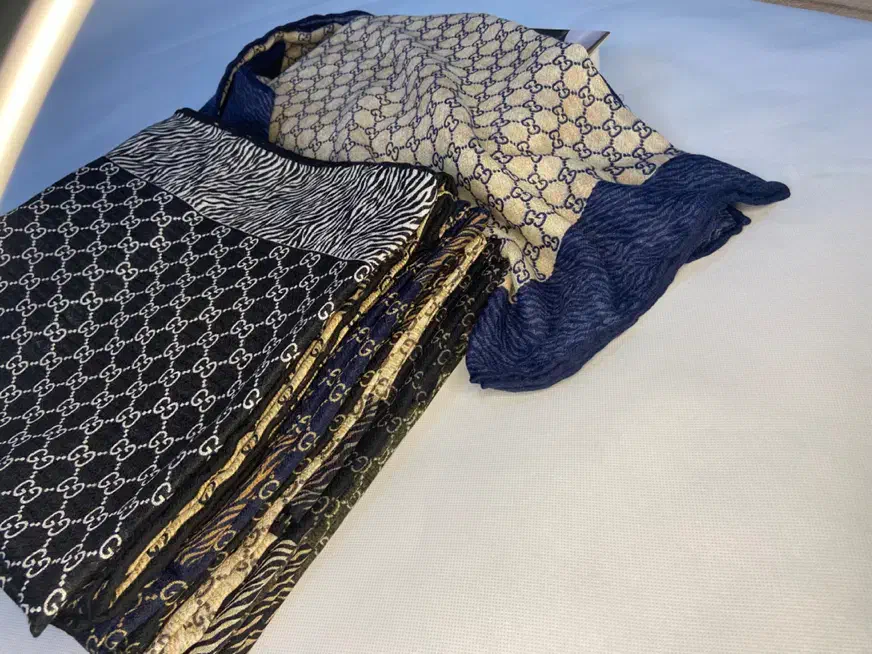 روسری دور دست دوز نخ گرم بالا با کیفیت|لباس|فردیس, فردیس|دیوار