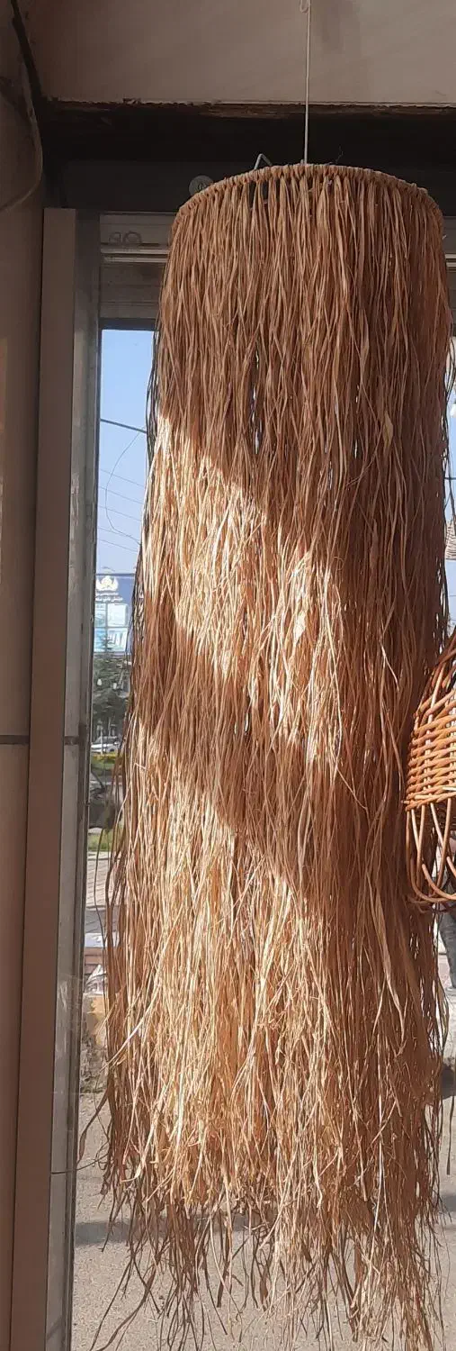 لوستر رافیا|لوستر و چراغ آویز|لاهیجان, شهید آوینی|دیوار