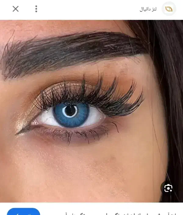 لنز چشم ابی c114|آرایشی، بهداشتی، درمانی|زرین آباد, |دیوار