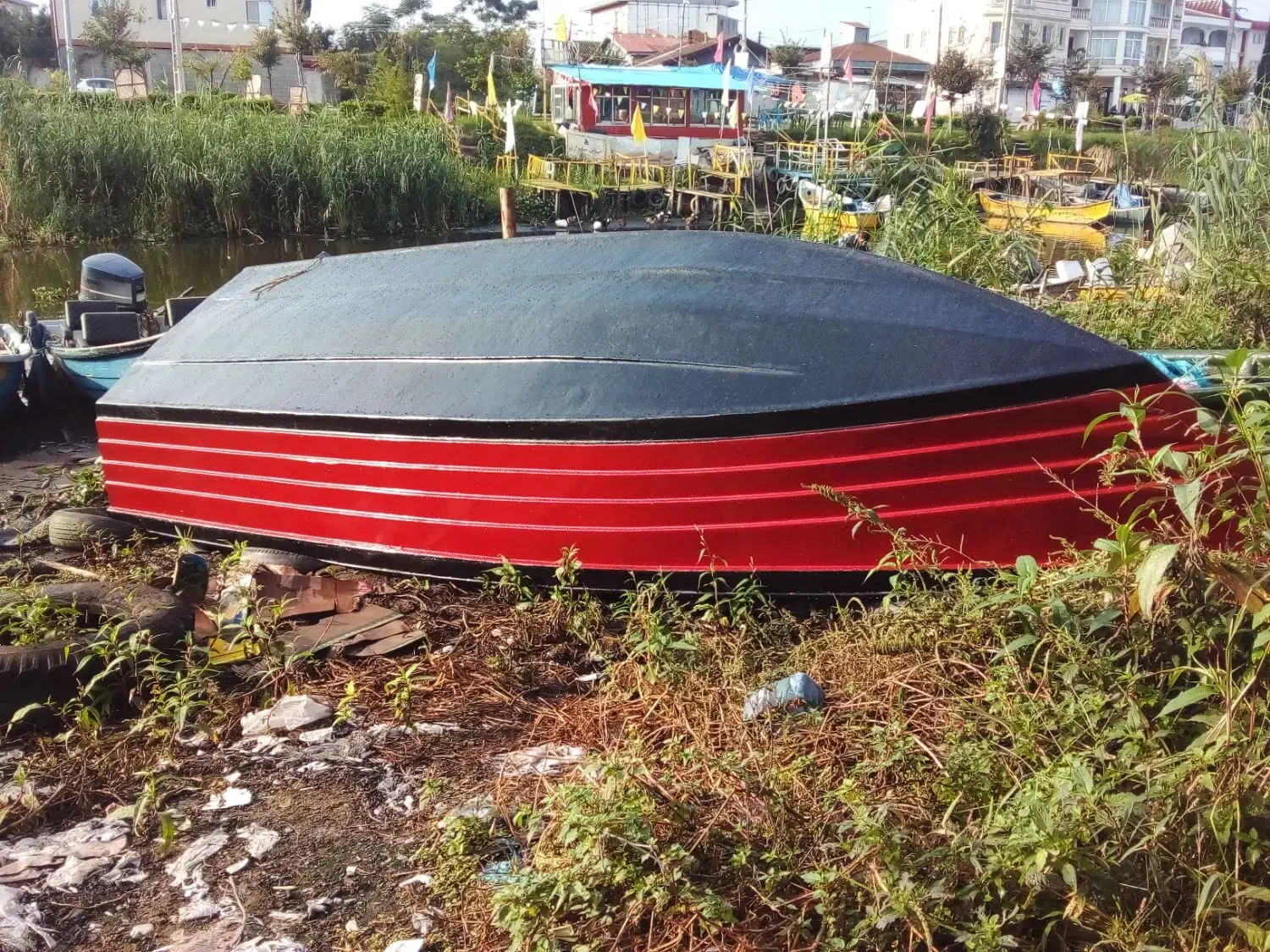 قایق.موتور و لوازم جانبی|قایق و سایر وسایل نقلیه|بندر انزلی, میان پشته|دیوار