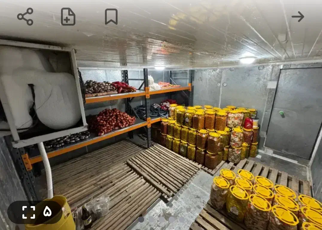 سردخانه زیر صفر وبالای صفر سالم وآماده کار|ماشینآلات صنعتی|کاشان, فاز ۱ ناجی آباد|دیوار