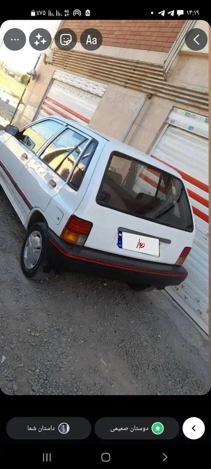 پراید هاجبک درحد|خودرو سواری و وانت|بندر انزلی, آذربایجان|دیوار