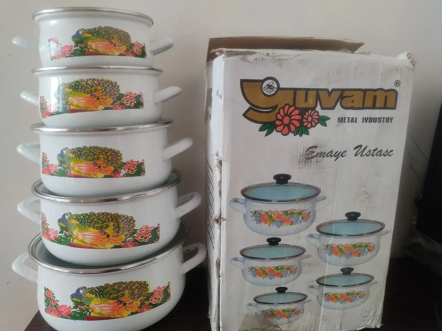 دو عدد سرویس لعابی نو|ظروف پختوپز|کرمان, |دیوار