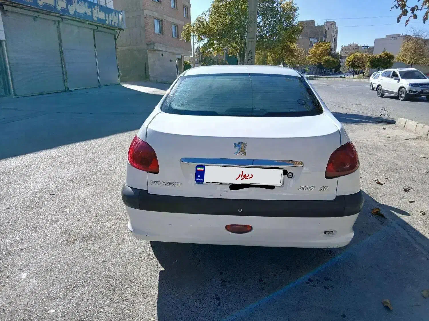 ۲۰۶ sd v8|خودرو سواری و وانت|ملایر, |دیوار