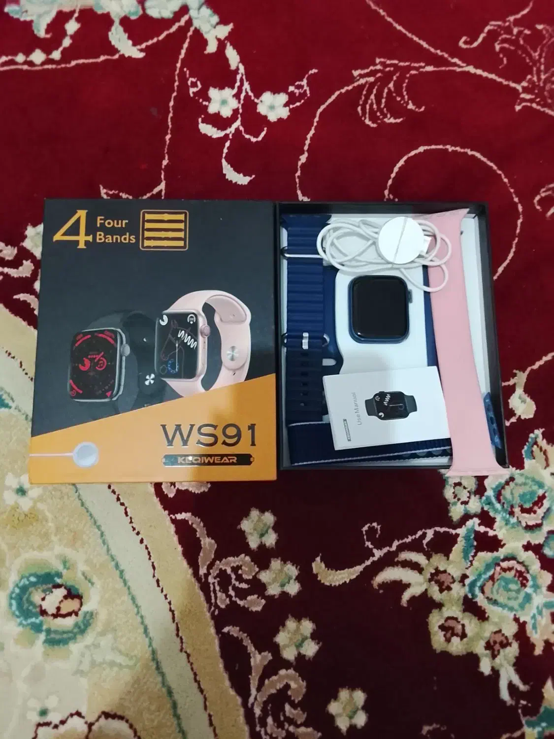 ساعت دیجیتال هوشمند با بند و وسایل کامل و نو|ساعت|ماهدشت, |دیوار