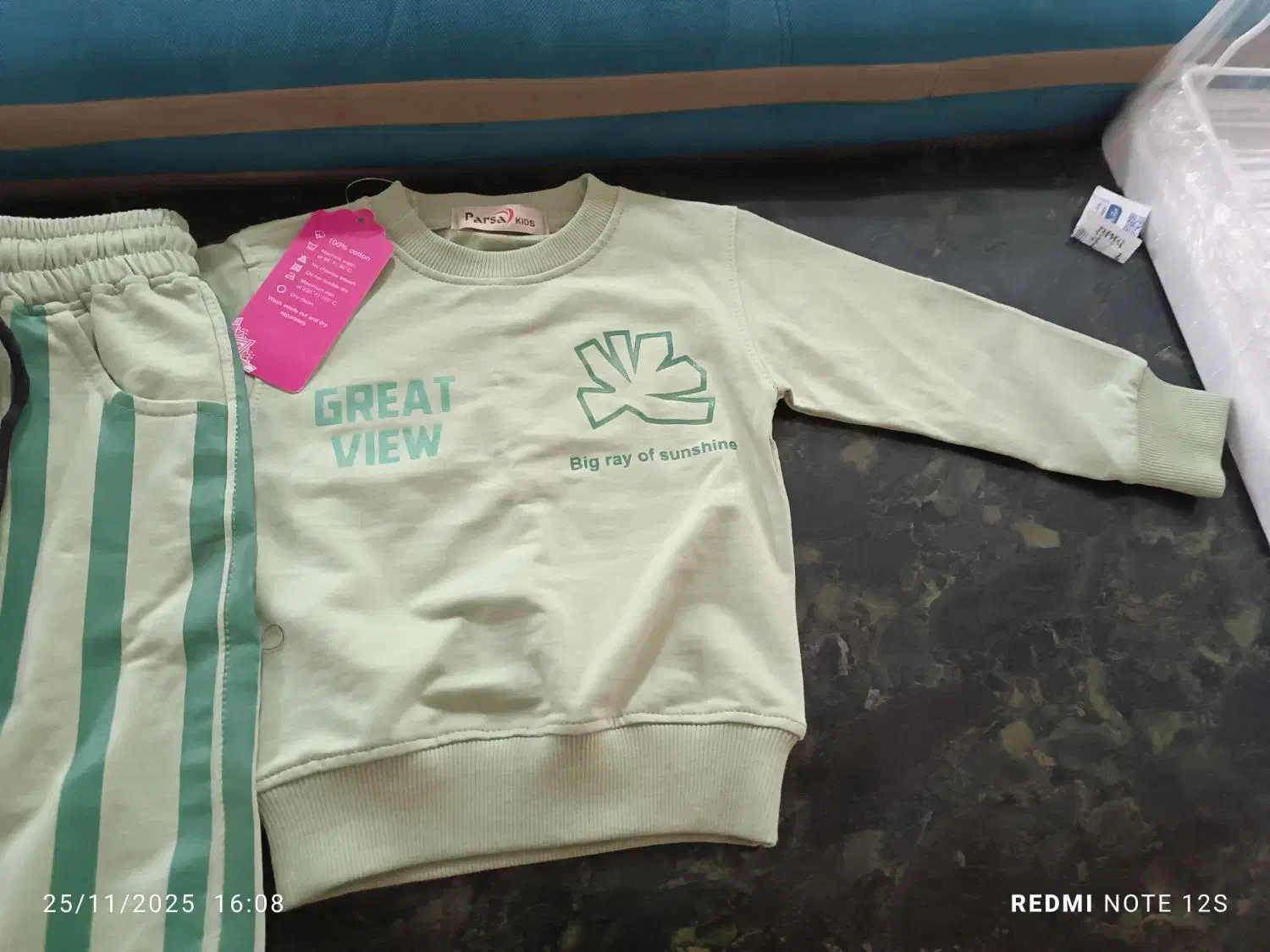 ست بچگانه سایز ۳۵|کفش و لباس بچه|داراب, |دیوار