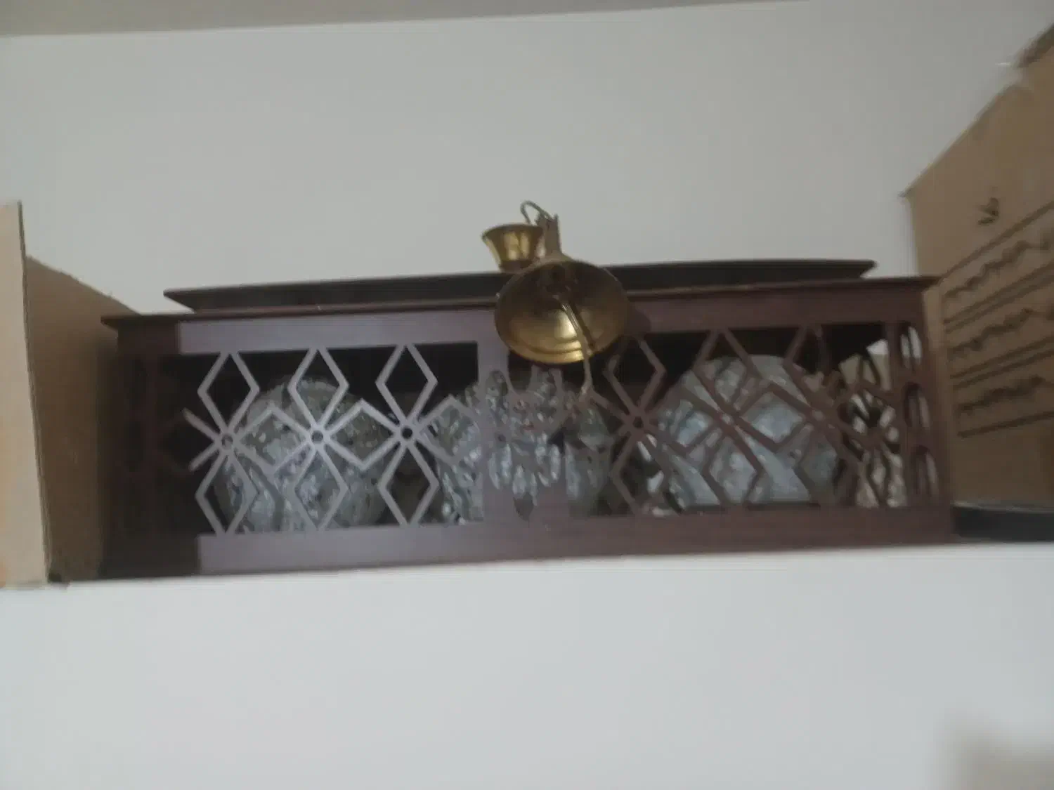 لوستر چوبی|لوستر و چراغ آویز|ساوه, |دیوار