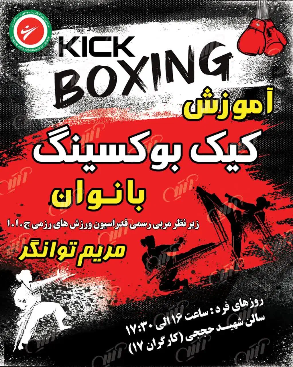 آموزش حرفه ای کیک بوکسینگ ویژه بانوان|خدمات آموزشی|بیرجند, |دیوار