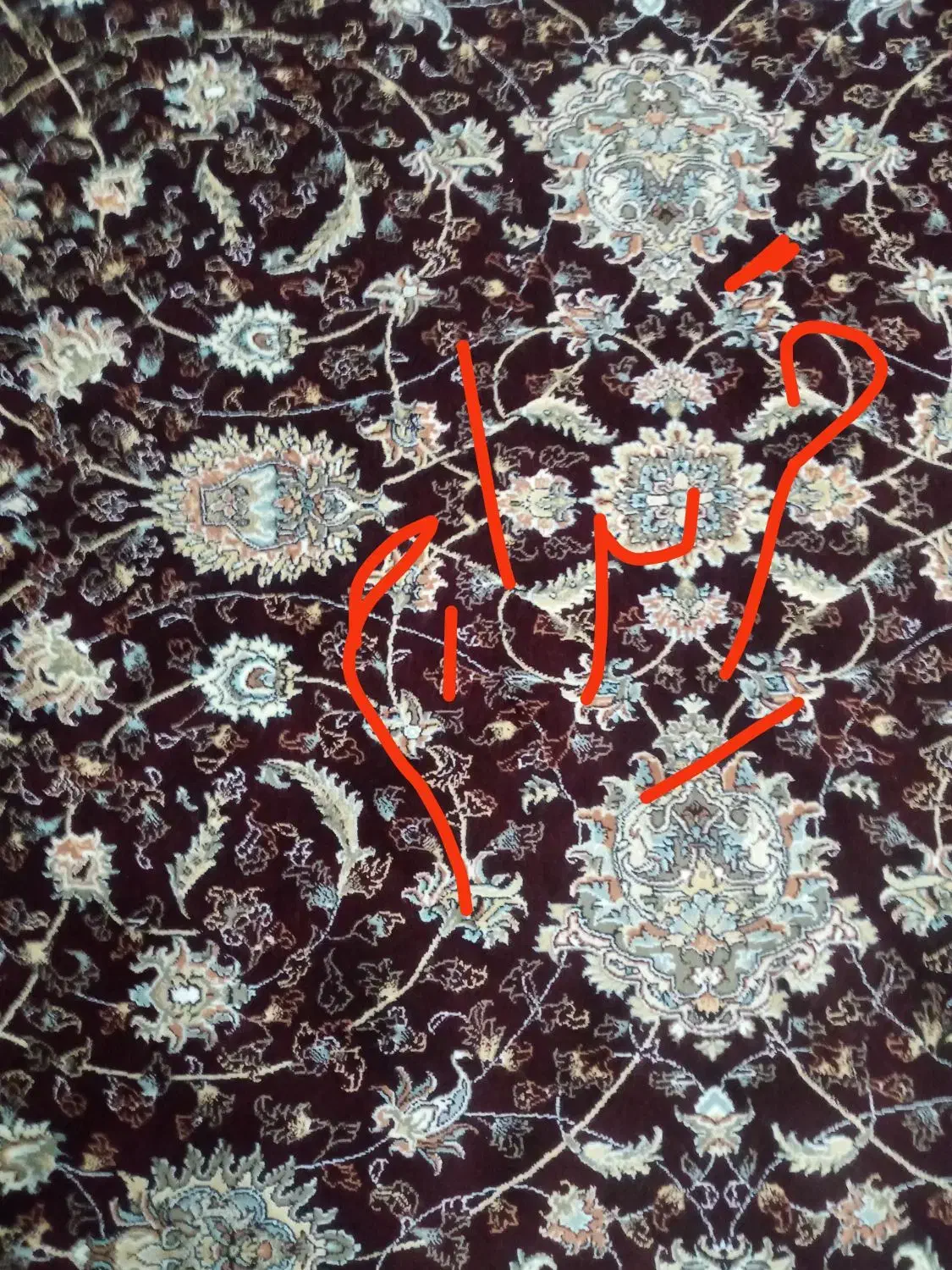 فرش کناره|فرش|ارومیه, |دیوار