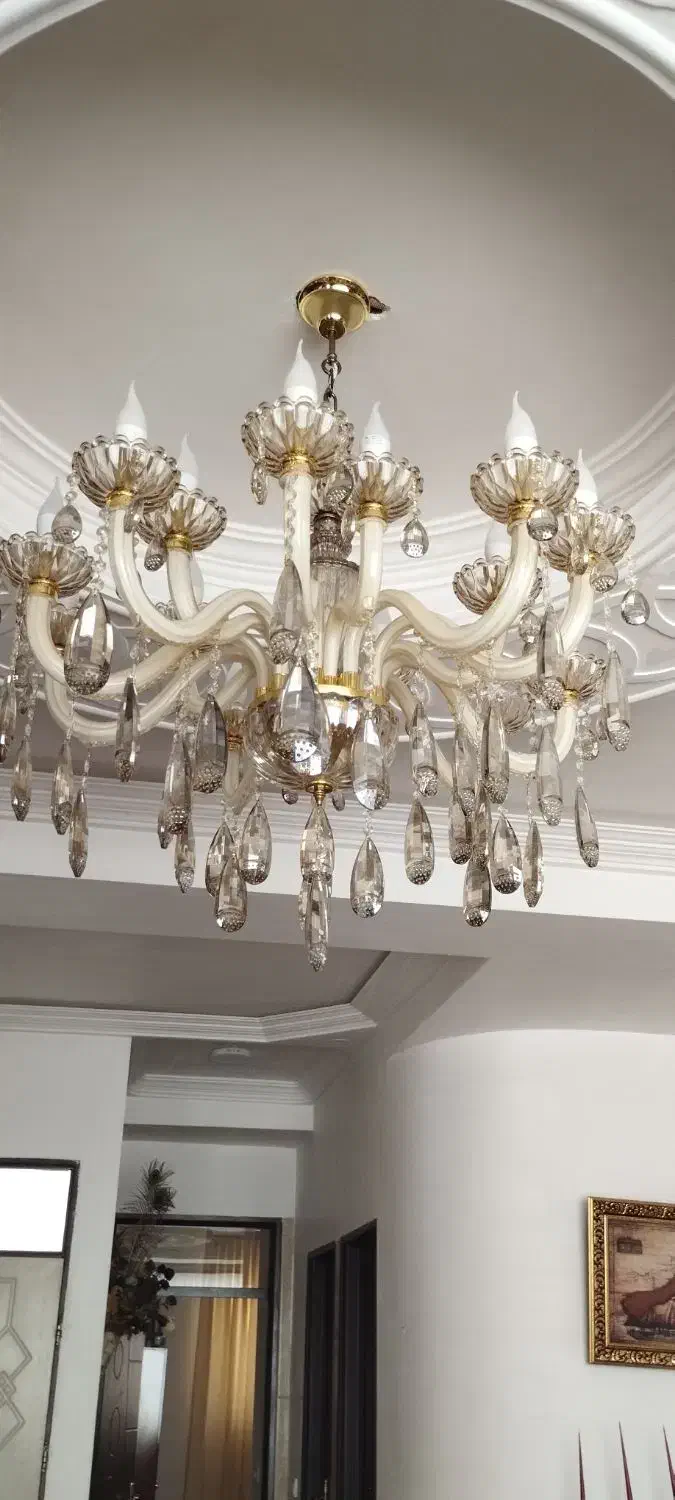 لوستر|لوستر و چراغ آویز|خوی, |دیوار