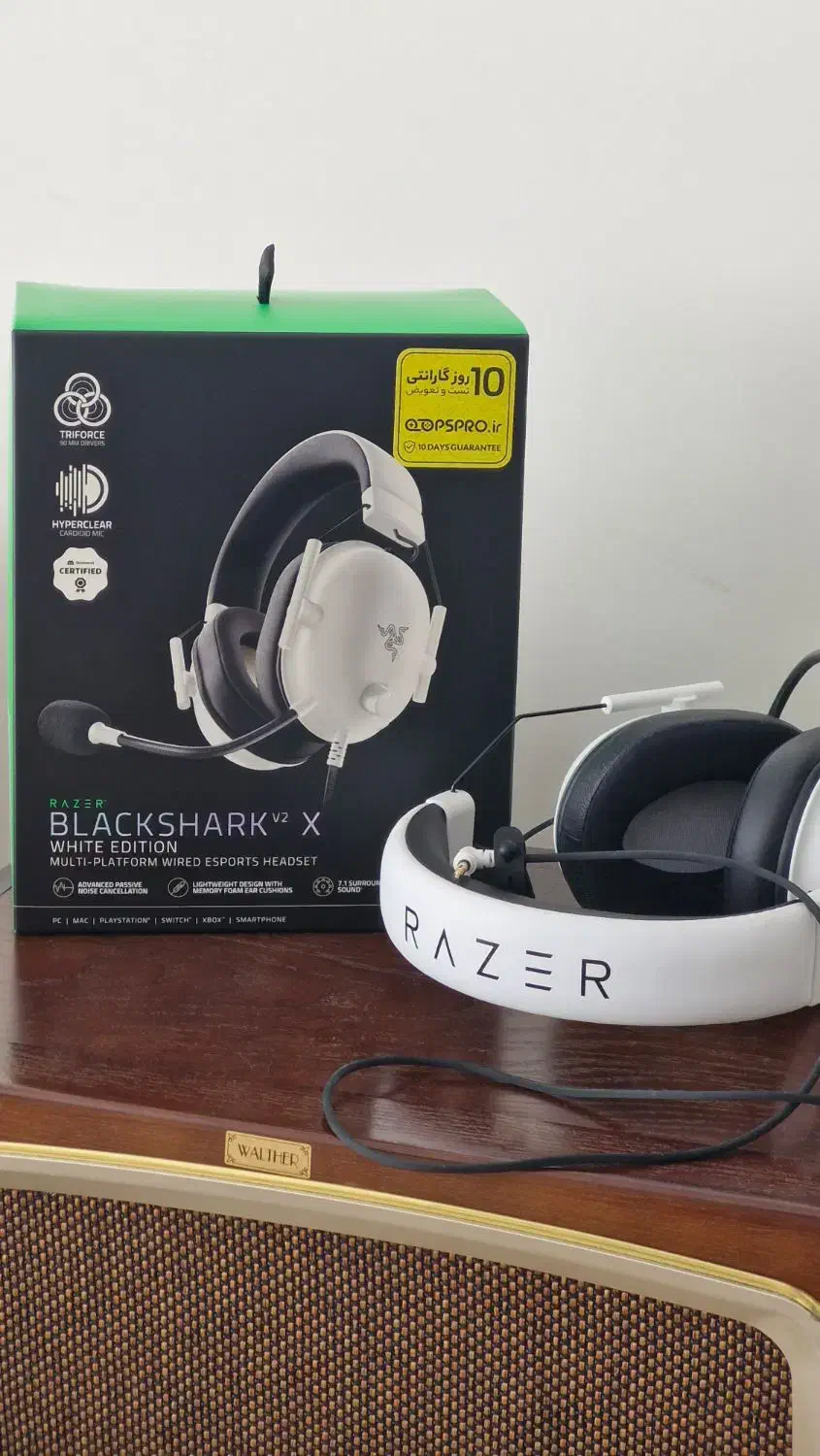 هدست ریزر Razer BlackShark V2 X|قطعات و لوازم جانبی رایانه|تهران, سید خندان (جلفا)|دیوار
