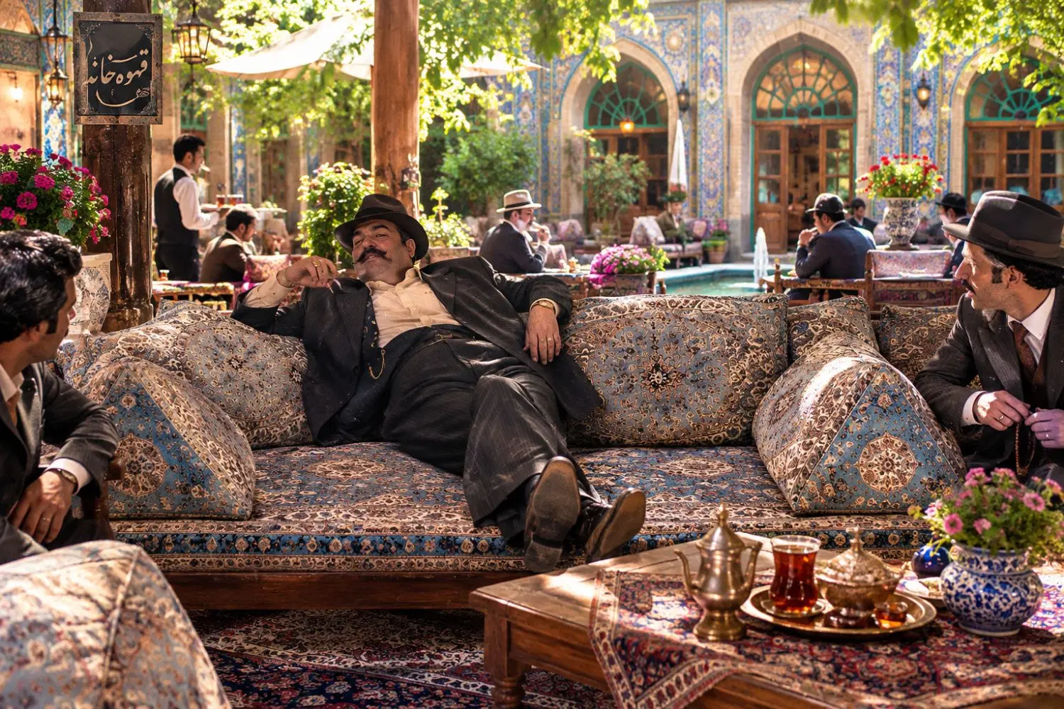 پشتی ترمه مدل شاه عباسی رنک طوسی|پشتی|تهران, بهارستان|دیوار
