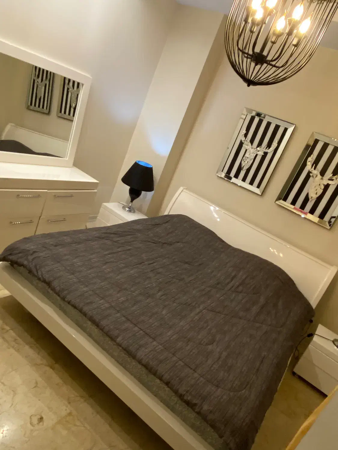 سرویس خواب به همراه تشک‌ ۲در۱۸۰|تخت و سرویس خواب|تهران, ولنجک|دیوار