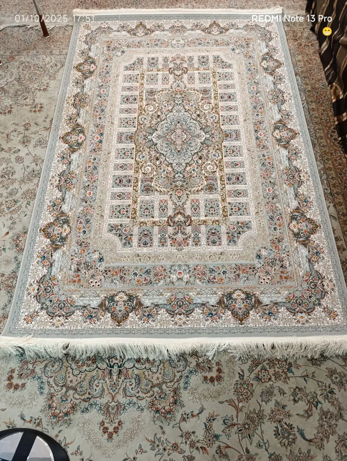 دوتخته فرش ۴ متری اکبند.|فرش|ری, اقدسیه|دیوار