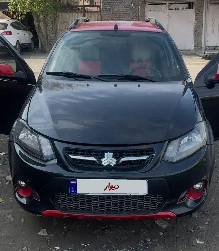 کوییک R مشکی قرمز|خودرو سواری و وانت|گرگان, |دیوار