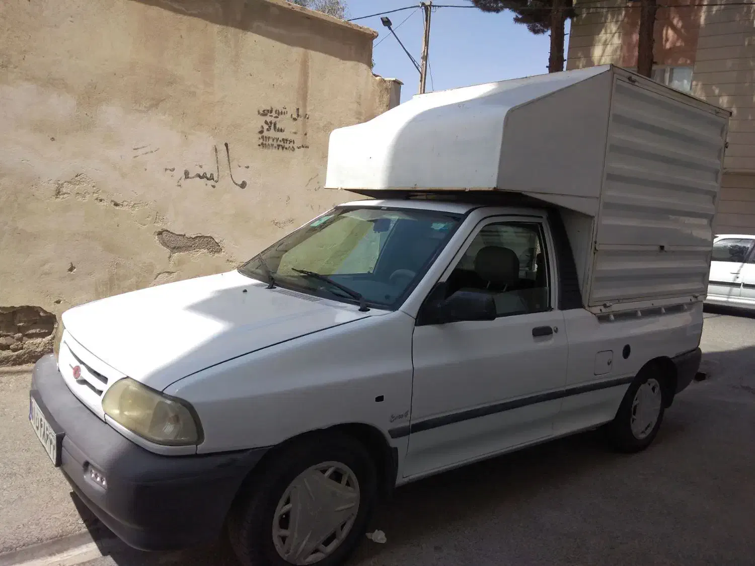 اتاق پرایدوانت فلزی|قطعات یدکی و لوازم جانبی|تربت‌حیدریه, جانبازان|دیوار