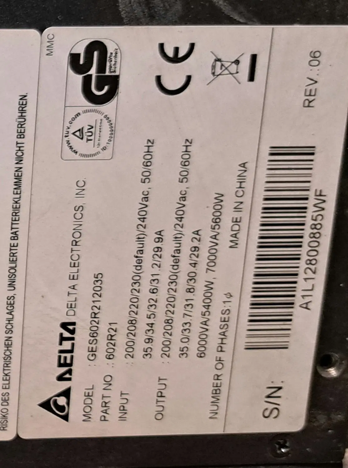 یو پی اس (UPS) دلتا|قطعات و لوازم جانبی رایانه|تهران, پردیسان|دیوار