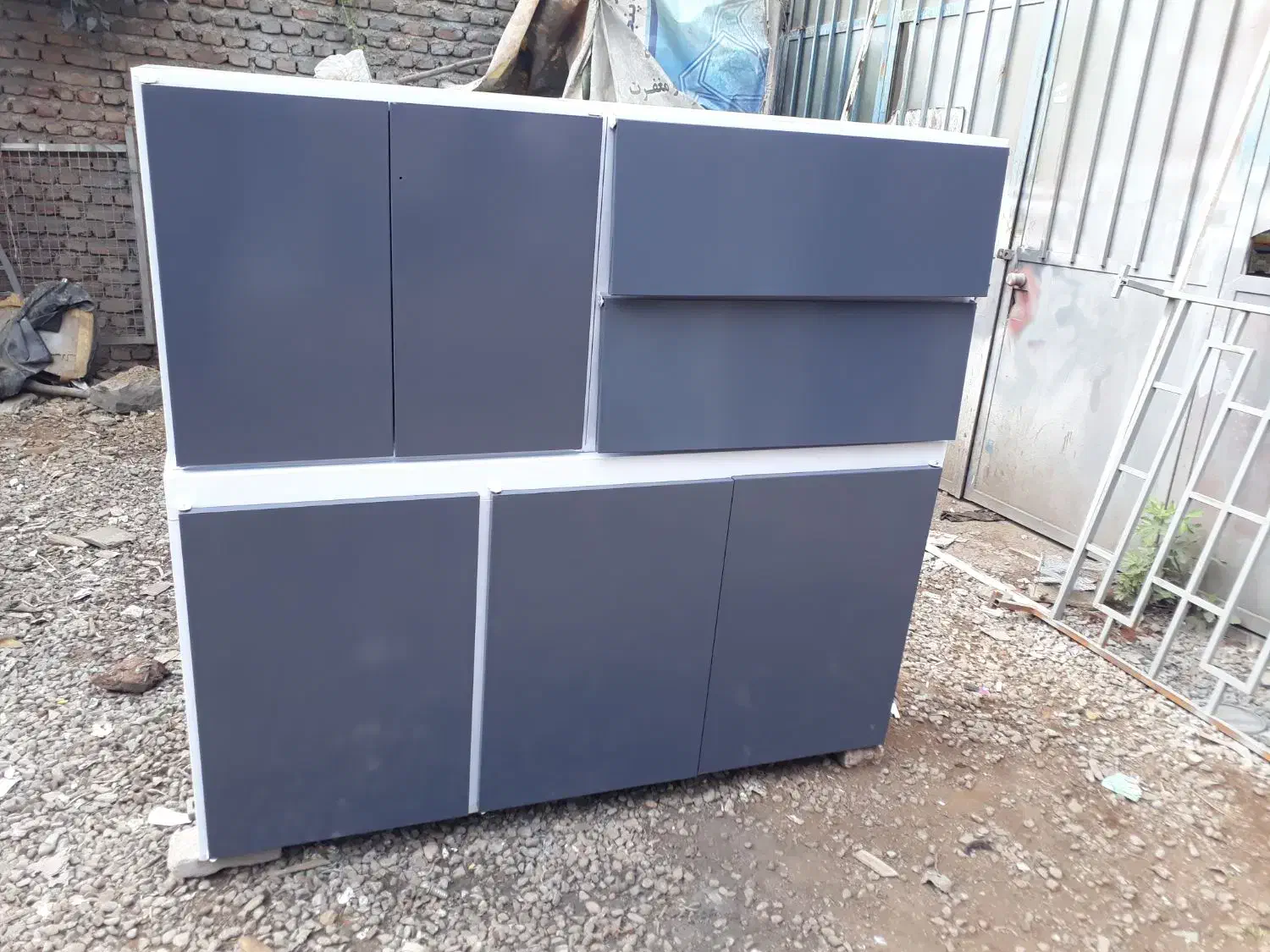 رنگ کوره ای کابینت و قطعات فلزی|خدمات پیشه و مهارت|گرگان, |دیوار