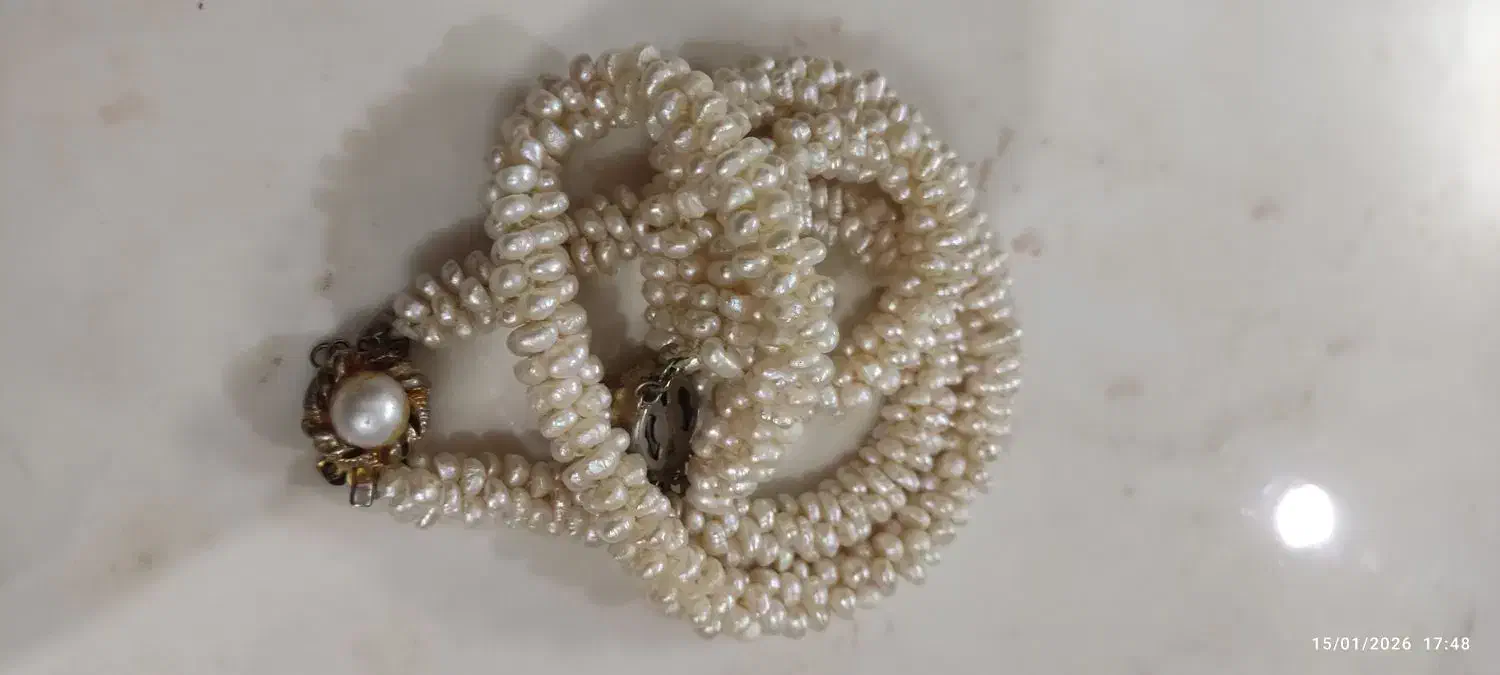 نیم ست مروارید اصل|جواهرات|ورامین, ورامین|دیوار