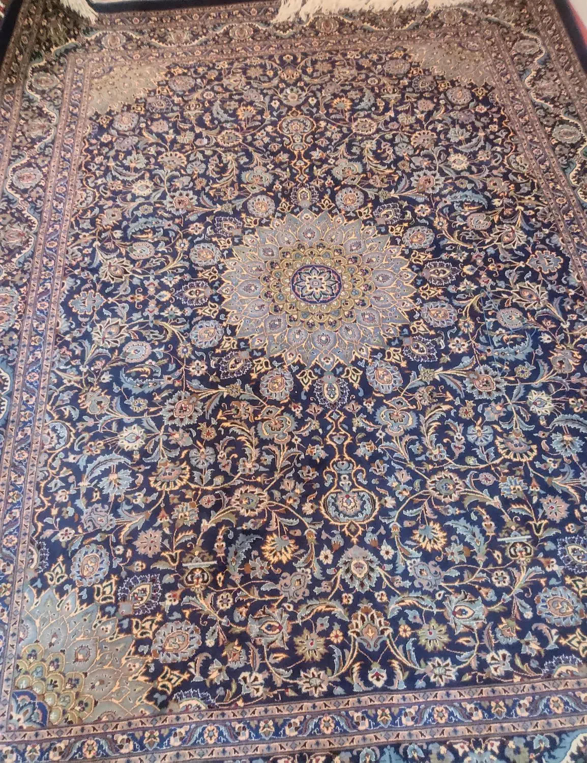 فرش دستباف پا نخورده 12 متری|فرش|شاهرود, |دیوار