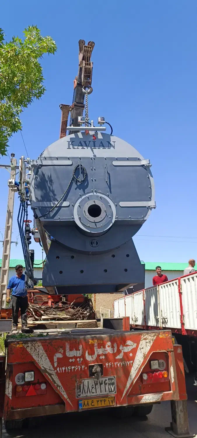 دیگ بخار افقی 3 تن با کاور استیل|ماشین‌آلات صنعتی|گرگان, |دیوار