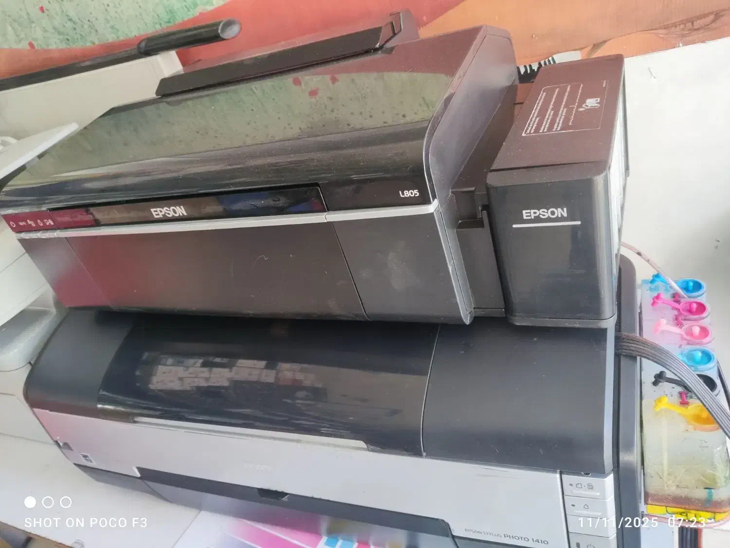 پرینتر رنگی اپسون 6 رنگ|پرینتر، اسکنر، کپی، فکس|بیرجند, |دیوار