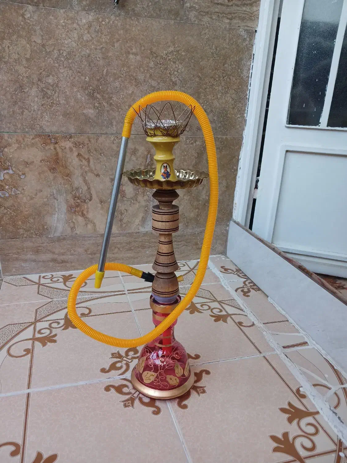 قلیون|فعالیت داوطلبانه|شیراز, گچی|دیوار