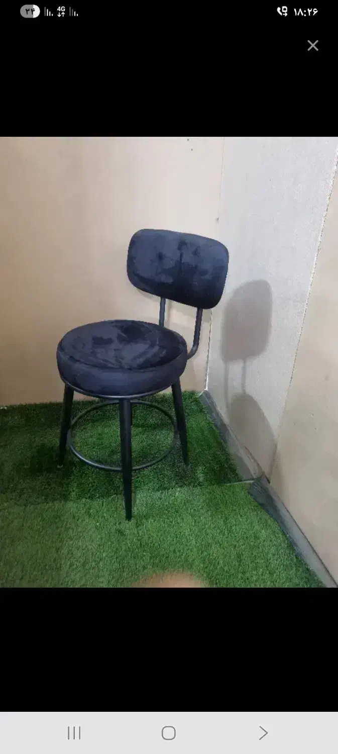 صندلی فلزی تدی ویرا|صندلی و نیمکت|چهاردانگه (تهران), |دیوار