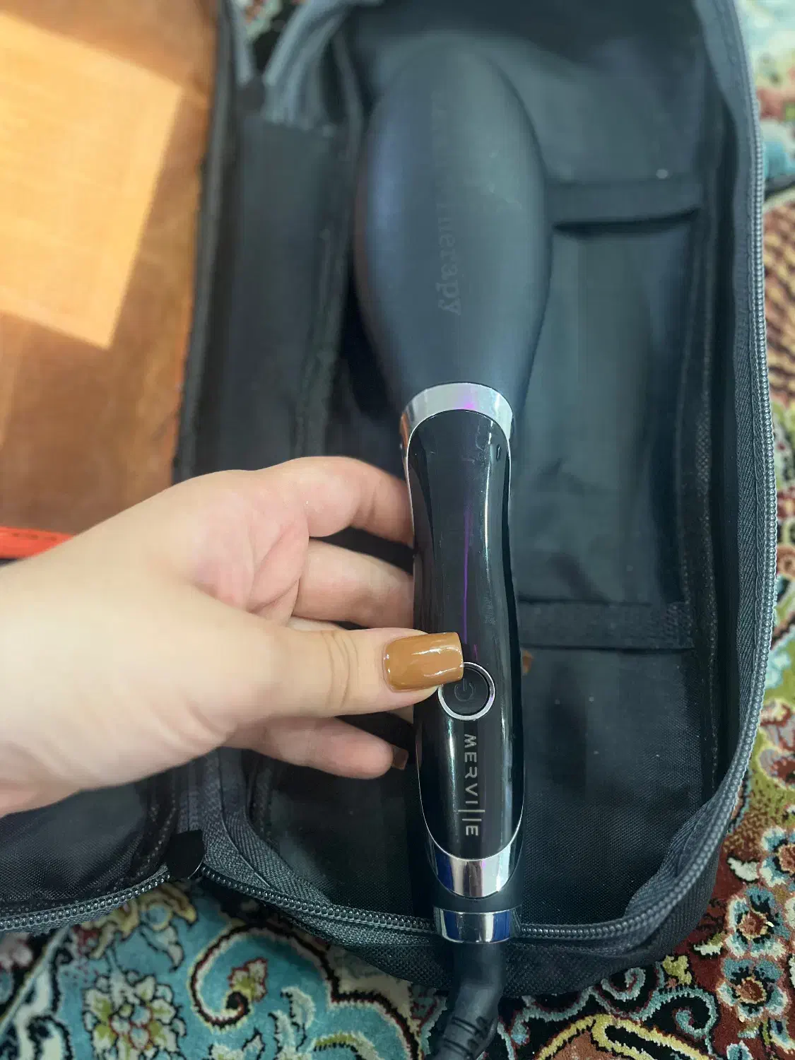 برس(شانه) حرارتی مرویل مدل keratin therapy|آرایشی، بهداشتی، درمانی|رشت, باهنر|دیوار