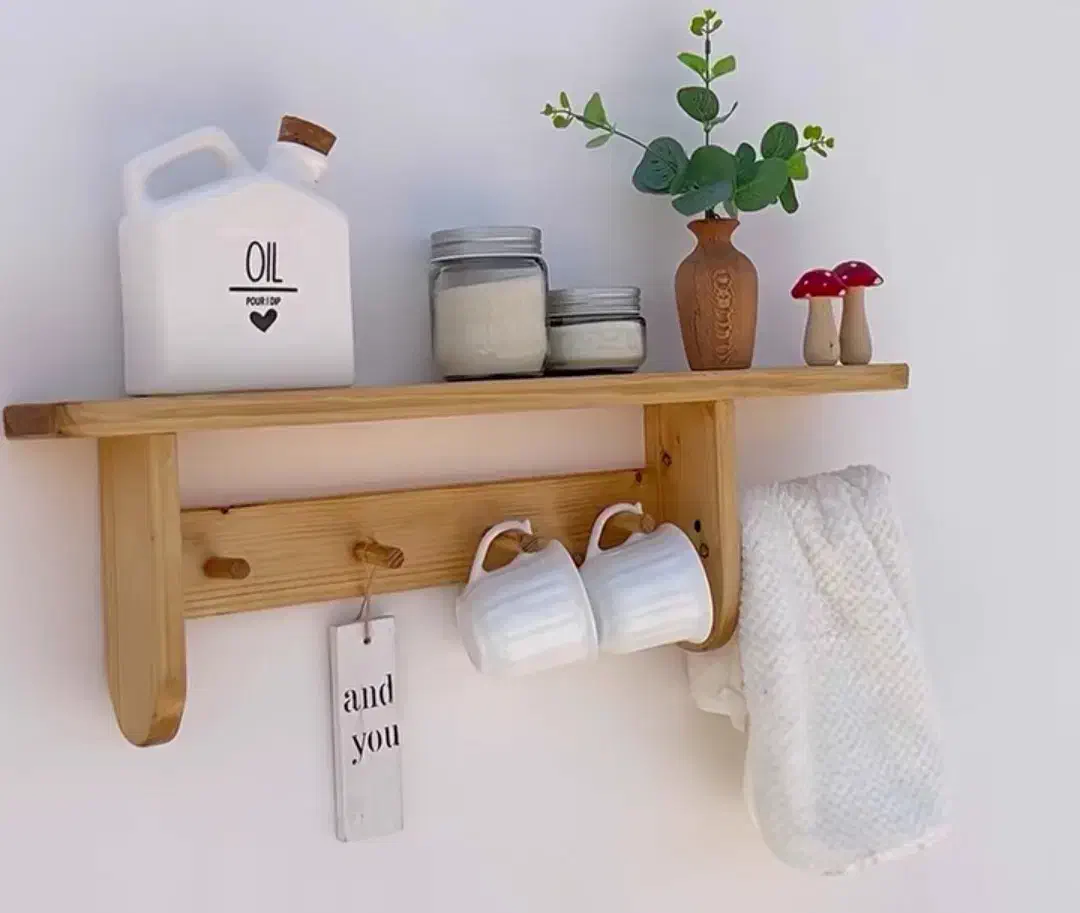 انواع شلف ها میز بار کافی من جاکلیدی چوبی سفارشی|کتابخانه، شلف، قفسههای دیواری|مشهد, شهید بهشتی|دیوار