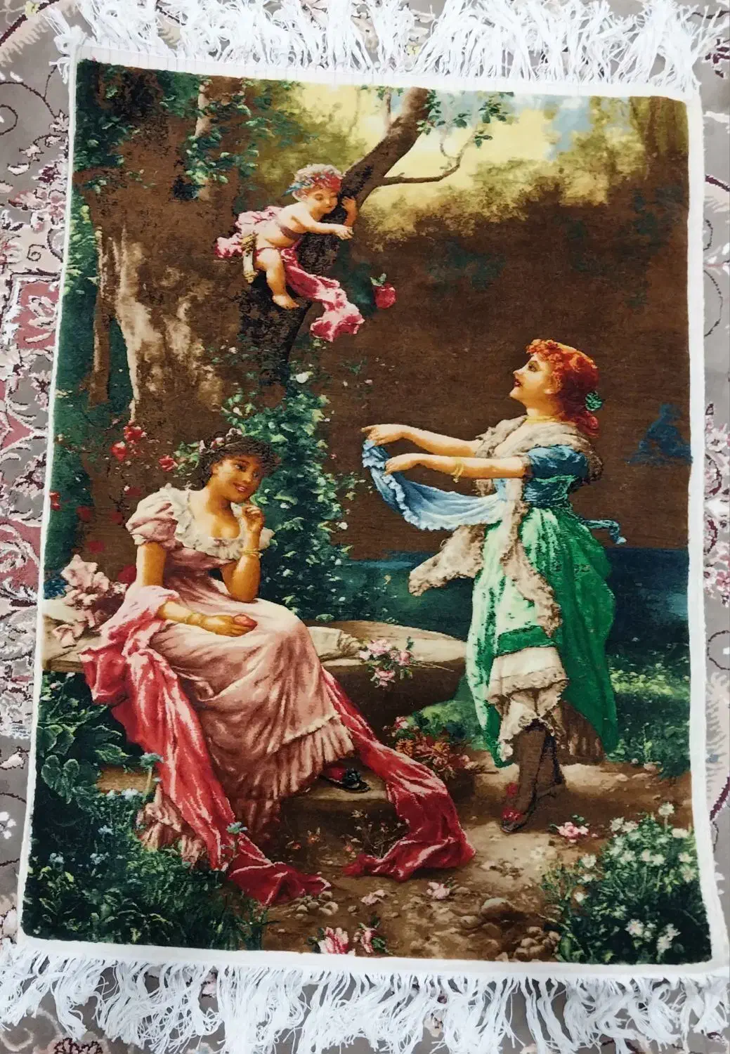 تابلو فرش دستبافت درجه یک|تابلو فرش|طبس, |دیوار