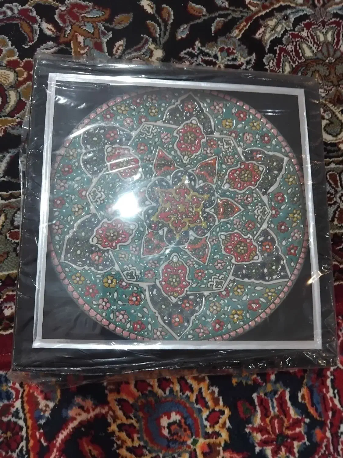 فروش ظرف سفالی میناکاری محصول لاله جین همدان|ظروف سرو و پذیرایی|همدان, |دیوار