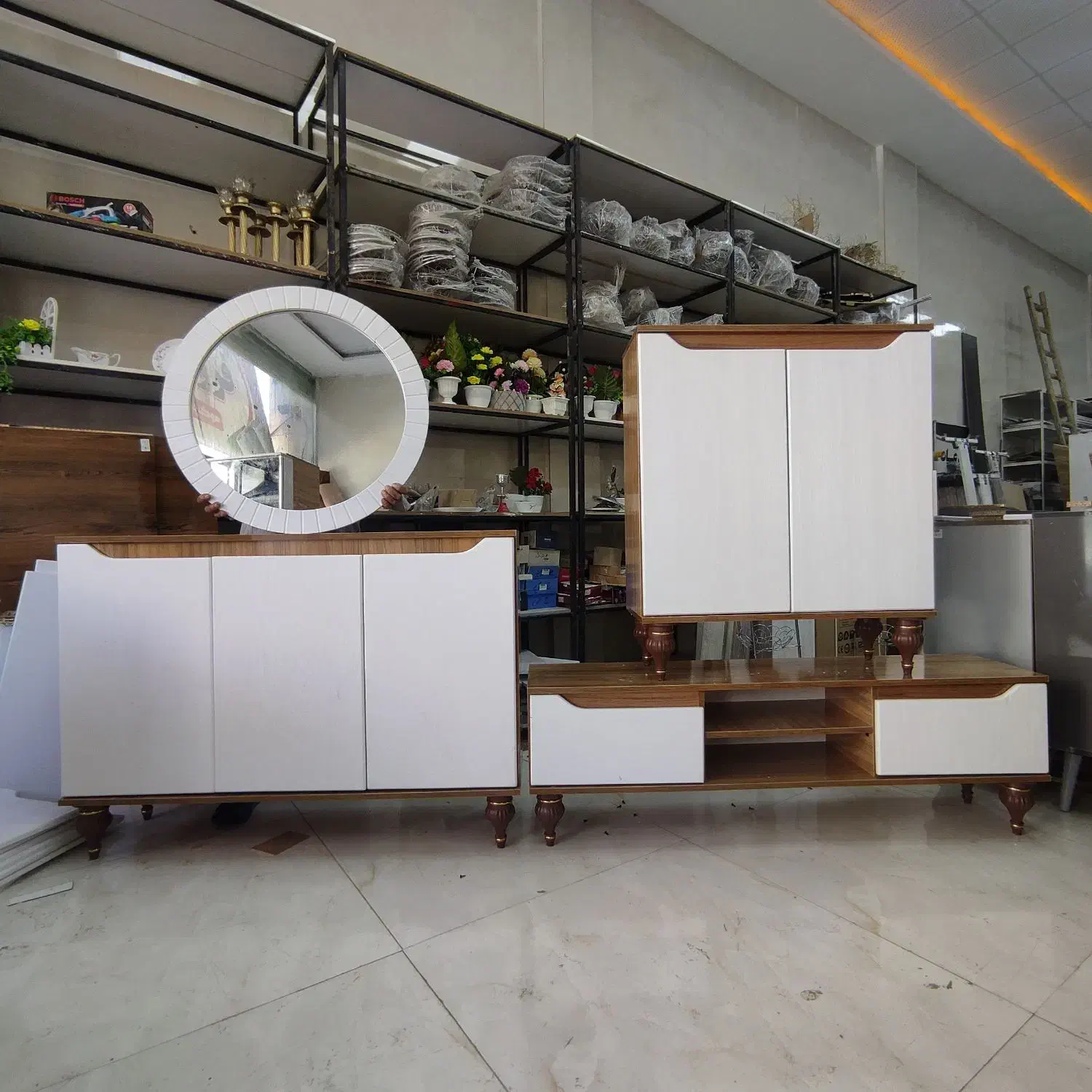 ست وکیوم  کلاسیک کد ۱۶۱|بوفه، ویترین، کنسول|کرمانشاه, |دیوار