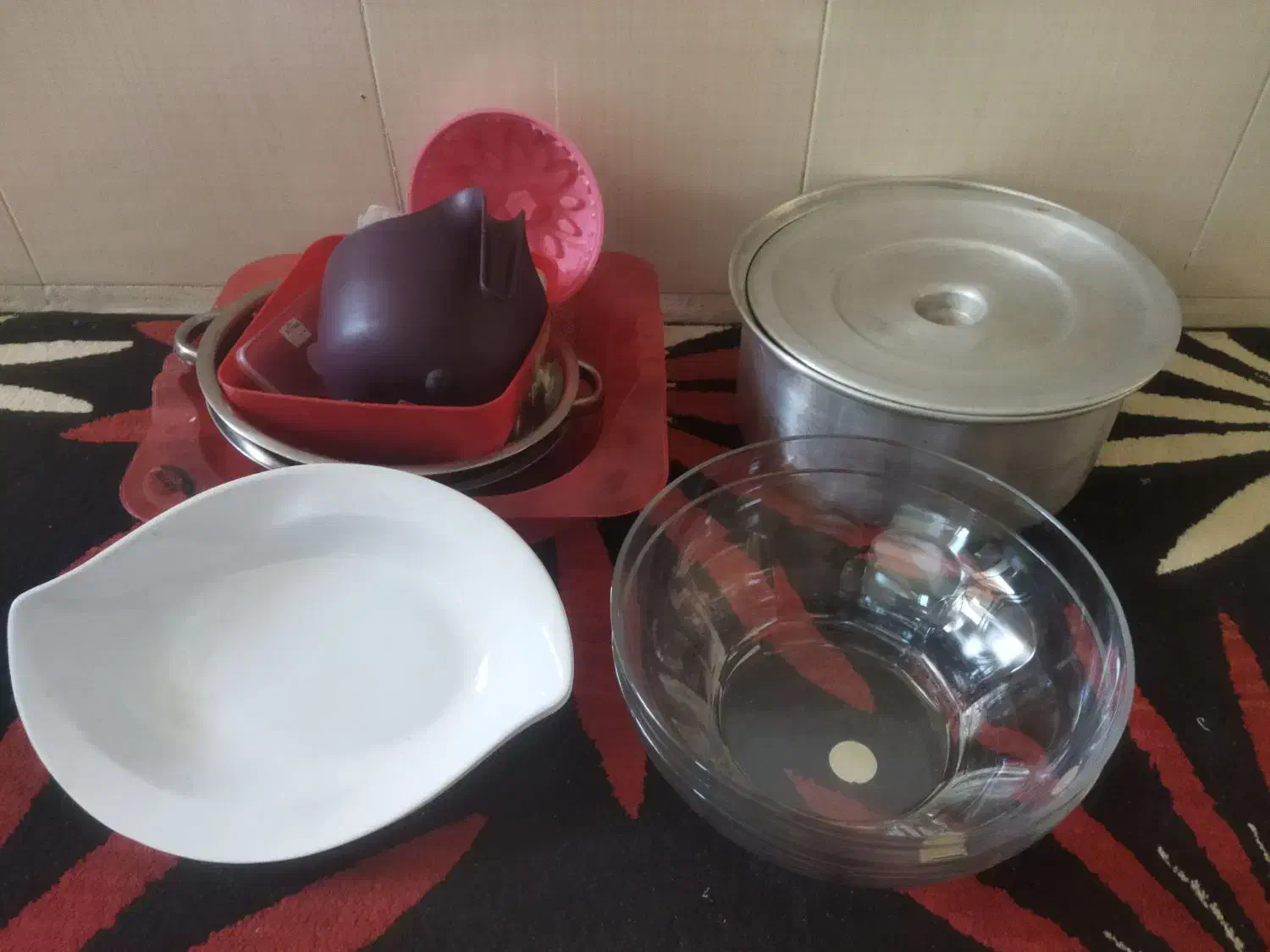 ظرف آشپزخانه|ظروف پختوپز|گنبد کاووس, |دیوار