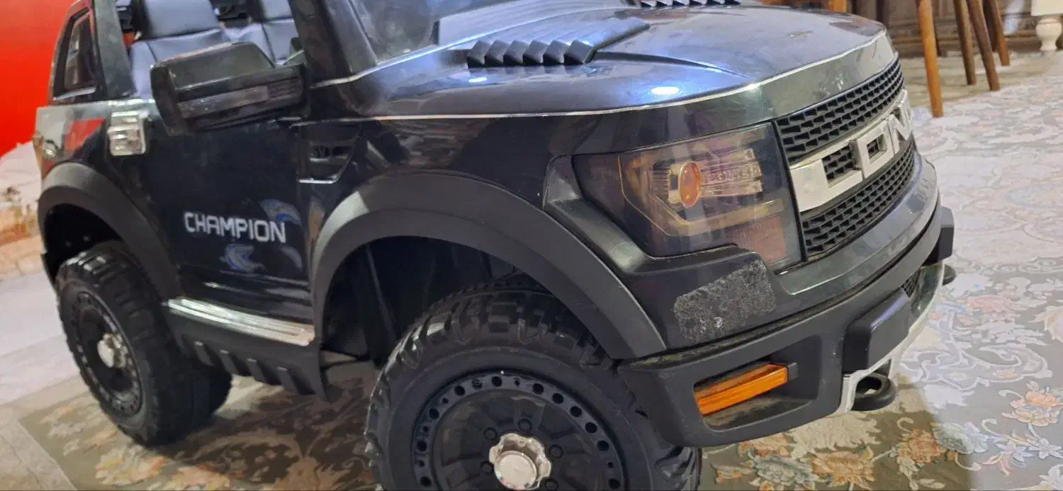 ماشین شارژی سه دنده با ضبط و پخش شاسی|اسباب‌بازی بچه|رباط‌کریم, رباط‌کریم|دیوار