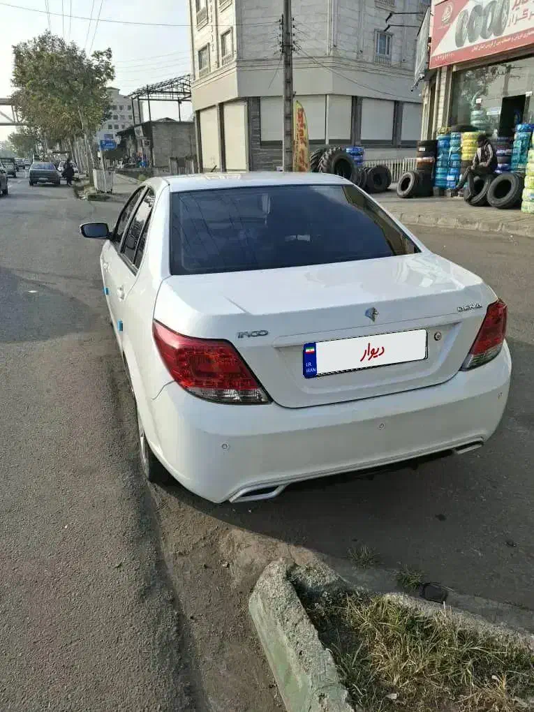 دنا سفید مدل نود و هفت کم کارکرد|خودرو سواری و وانت|رشت, نخودچر|دیوار