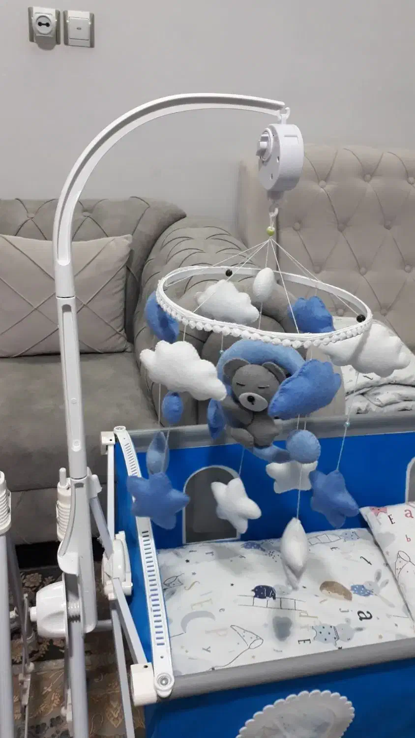 آویز گهواره یا تخت|اسباب و اثاث بچه|بیرجند, |دیوار