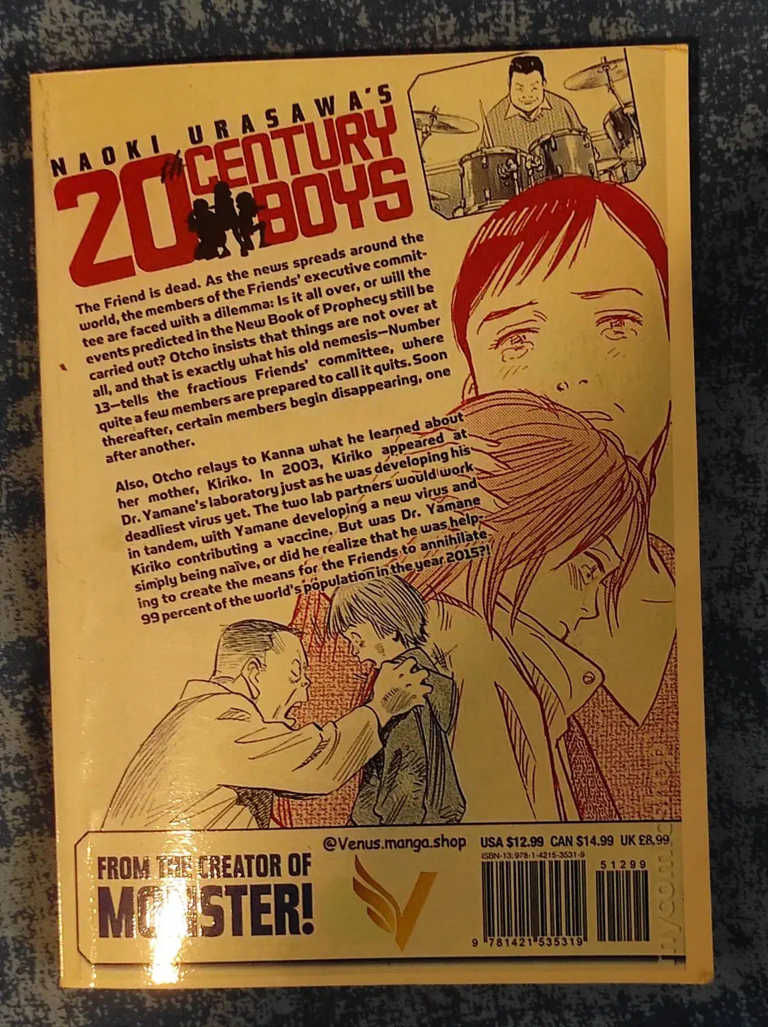 مانگا/کتاب پسران قرن بیستم با متن فارسی|کتاب و مجله آموزشی|رشت, فرزانه|دیوار