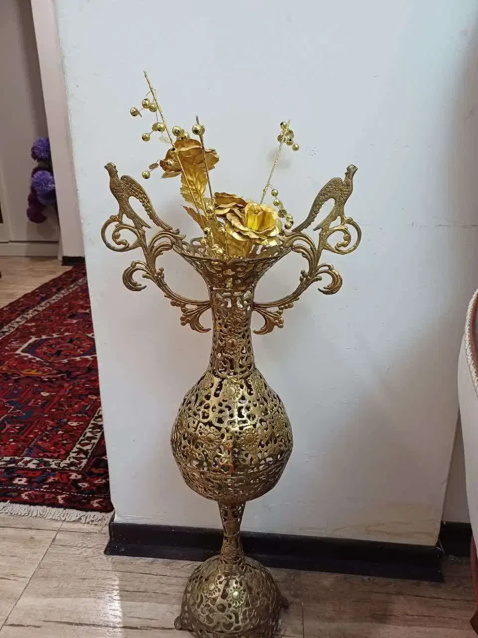 گلدان برنزی|مجسمه، تندیس، ماکت|تهران, منیریه|دیوار