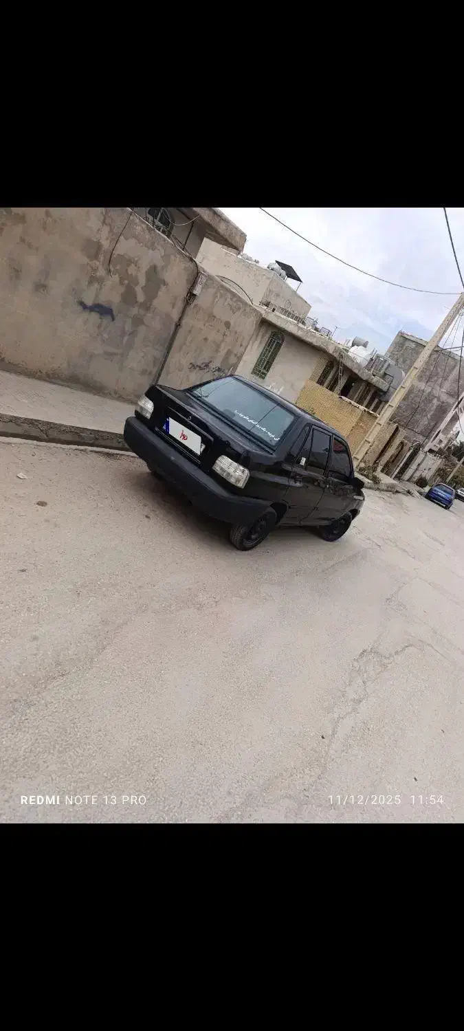 پراید مشکی تمیز|خودرو سواری و وانت|یاسوج, |دیوار