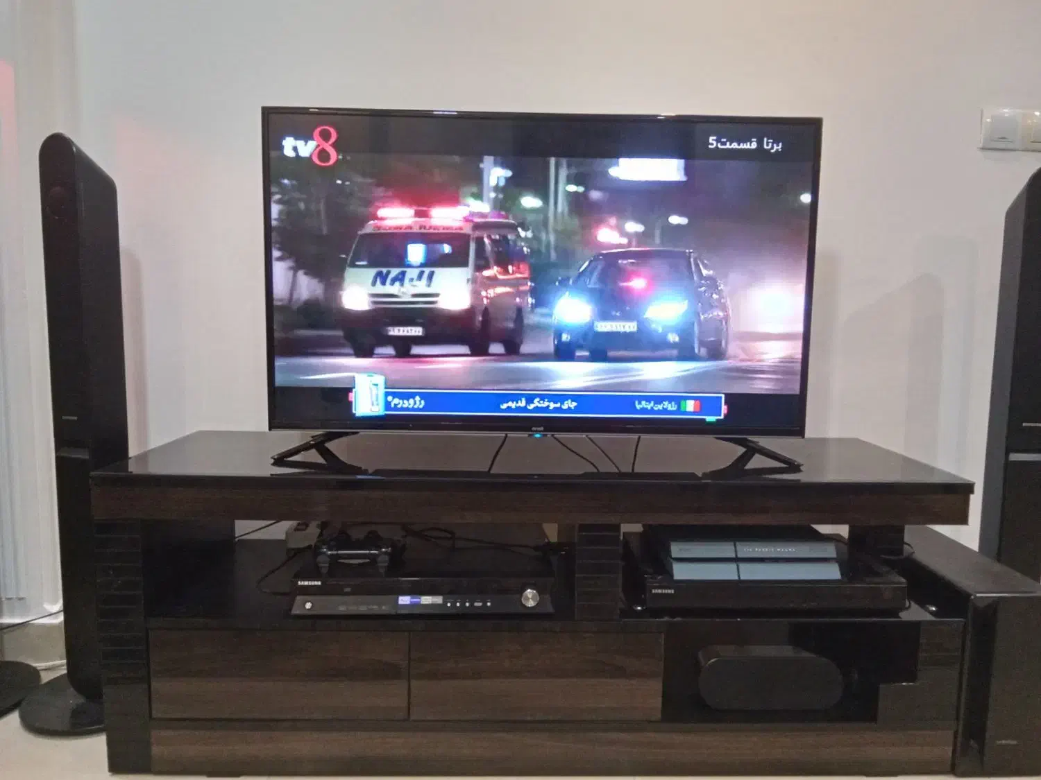 تلویزیون ۴۳ اینچ evvoli|تلویزیون و پروژکتور|کیش, |دیوار