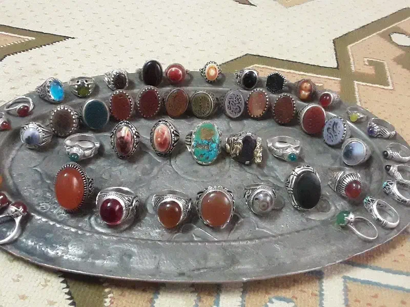 انگشتر نقره دستساز|جواهرات|فولادشهر, زاینده رود|دیوار