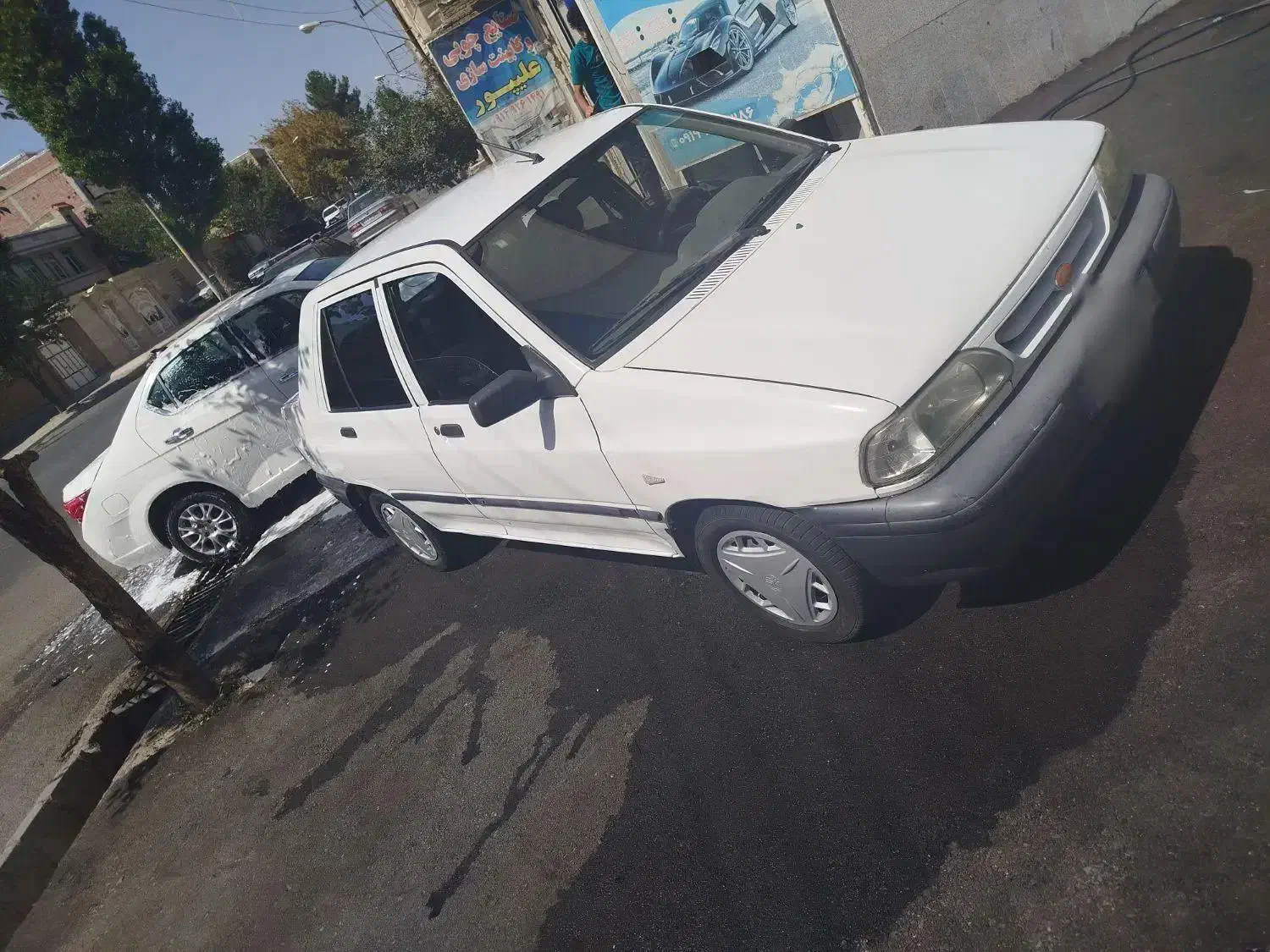 پراید مدل ۹۴ سفید|خودرو سواری و وانت|اهر, |دیوار