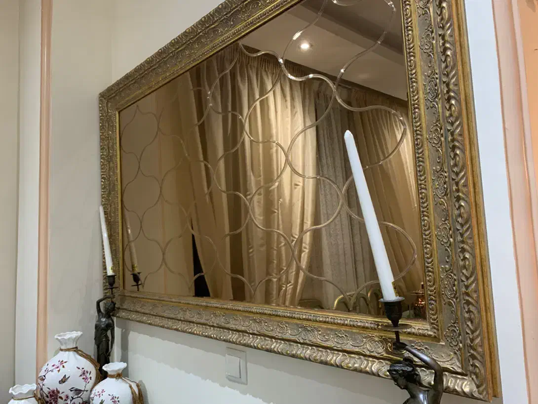 قاب آیینه همراه با آیینه|صنایع دستی و سایر لوازم تزئینی|تهران, شهرک غرب|دیوار