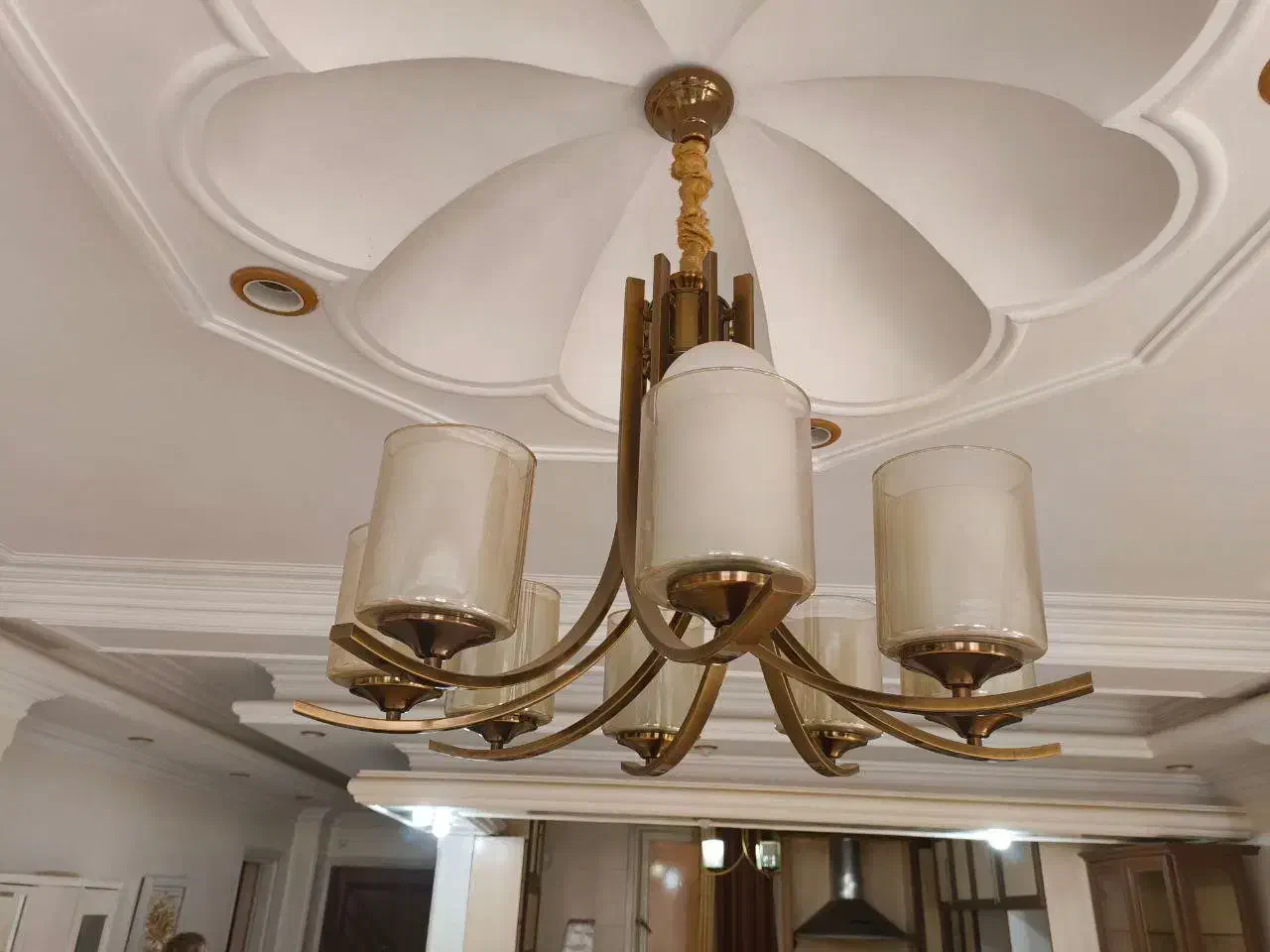 ست کامل لوستر|لوستر و چراغ آویز|کرج, باغستان|دیوار