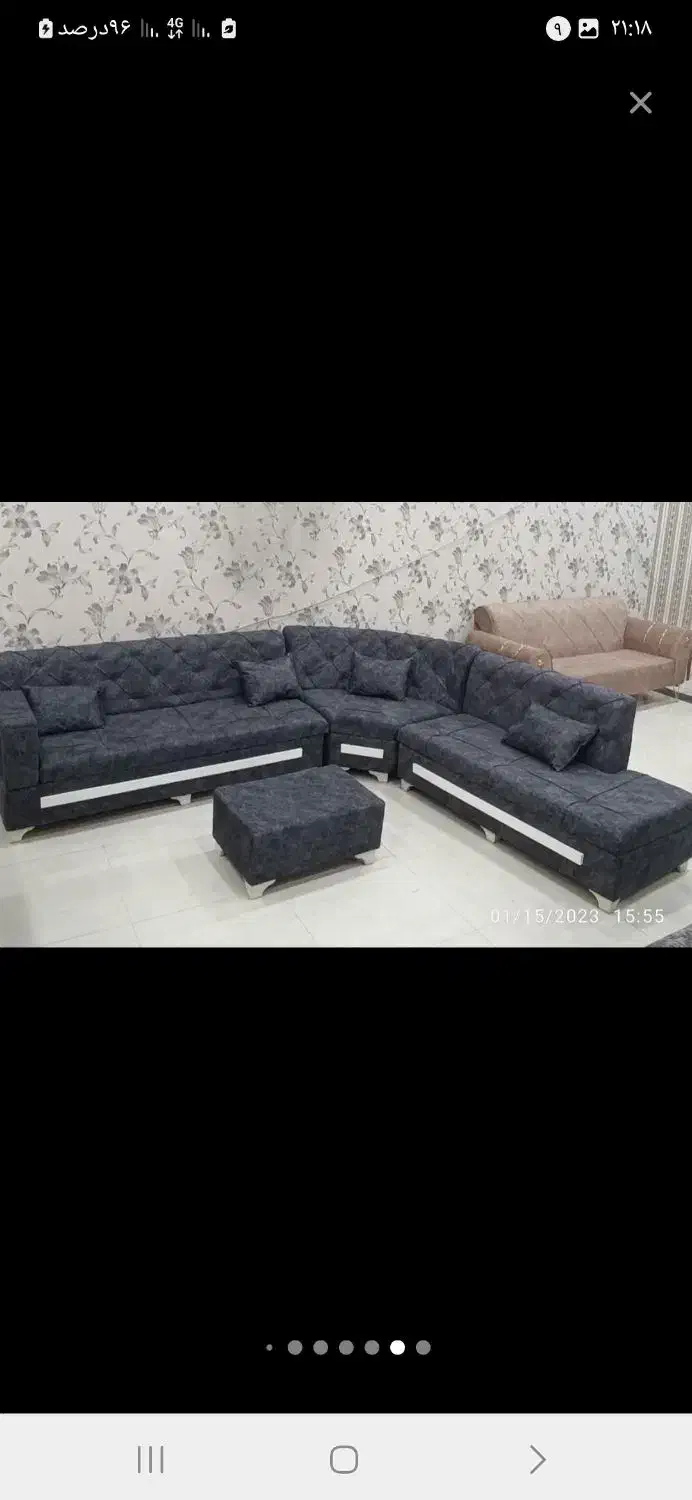 مبل راحتی کمند|مبلمان خانگی و میز عسلی|پرند, فاز ۶|دیوار