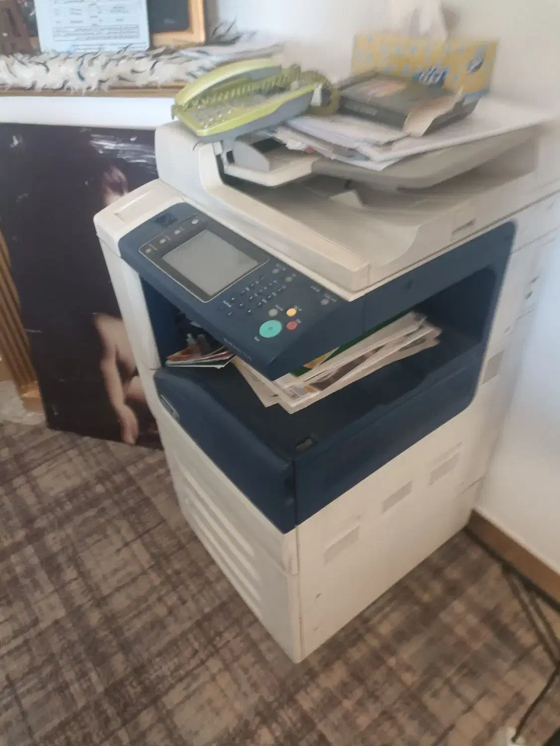 زیراکس 4کاره A3رنگی|پرینتر، اسکنر، کپی، فکس|ایذه, |دیوار