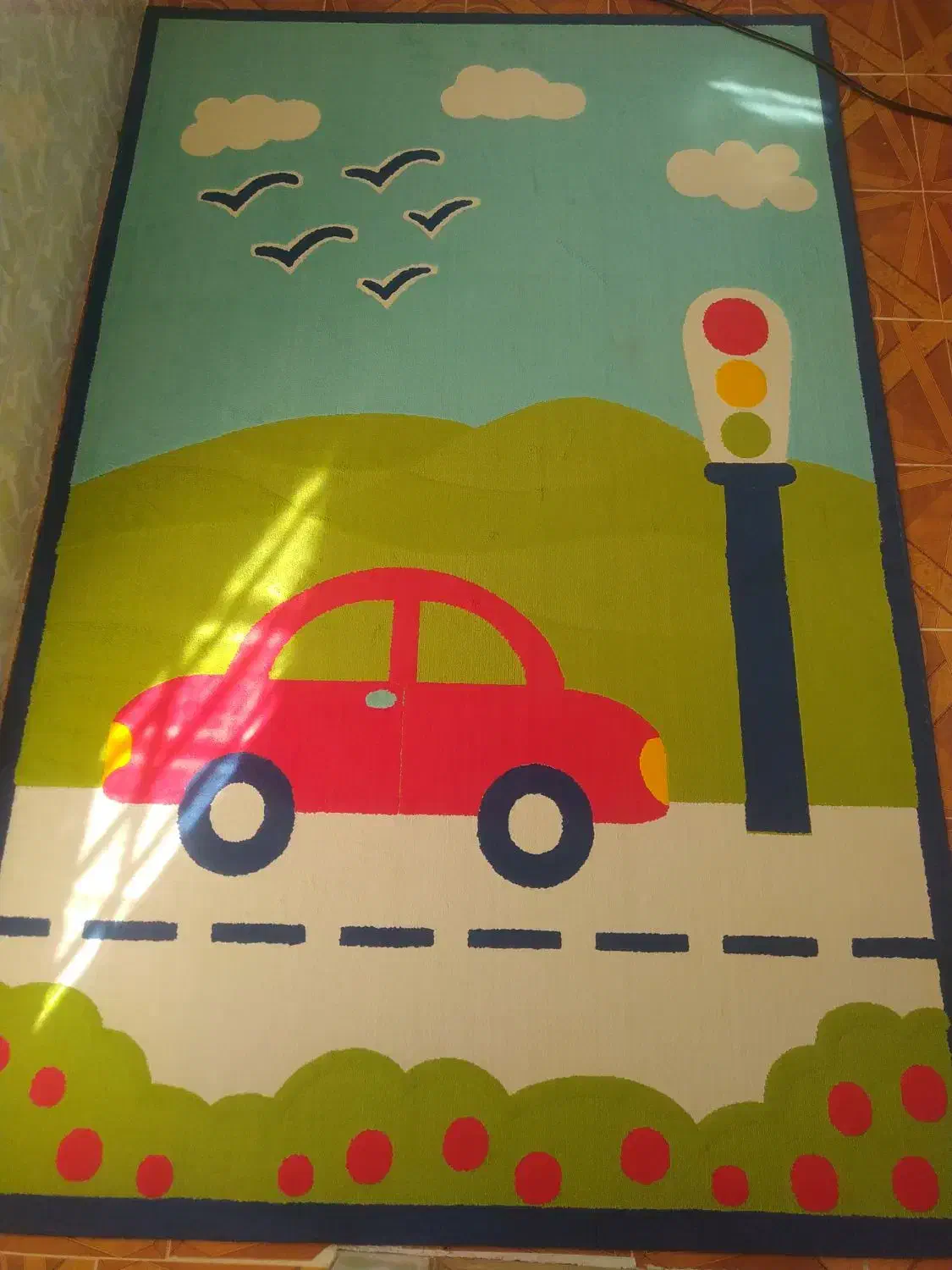 گلیم فرش ۶ متری|گلیم، جاجیم، گبه|ایلام, |دیوار